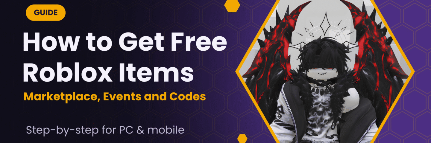How to Get Free Roblox Items Marketplace, Events and Codes